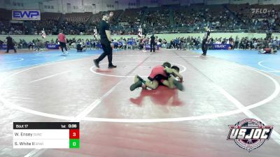 61 lbs Round Of 16 - Walker Ensey, Duncan Demon Wrestling vs Solomon White II, Spartan Mat Club