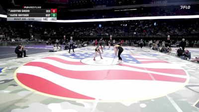 3rd Place Match - Katie Snyder, Hot Springs vs Jaidynn Giedd, Kingsbury County