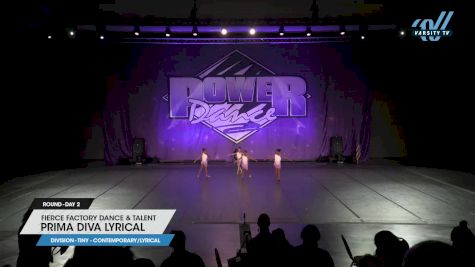 Fierce Factory Dance & Talent - Prima Diva Lyrical [2025 Tiny - Contemporary/Lyrical Day 2] 2025 Power Dance Grand Nationals
