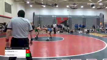 152 lbs Final - Kevin Ollavaria, Manheim Township vs Bryce Buckman, Central Dauphin