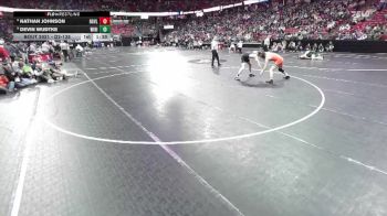 D2-138 lbs Champ. Round 1 - Devin Wudtke, Wittenberg-Birnamwood vs Nathan Johnson, Dodgeville