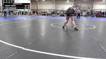 190 lbs Quarterfinal - Evie Parmelee, Liberty-Benton High School vs Macey Couch, Whiteland Community