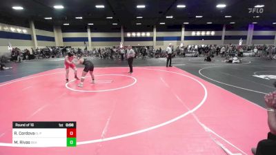 150 lbs Round Of 16 - Roman Cordova, EL Paso Sundevils vs Matthew Rivas, Silverback WC