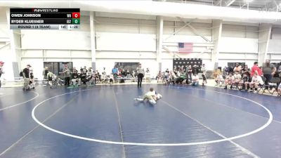 63 lbs Round 1 (4 Team) - Ryder Kluesner, Idaho 2 vs Owen Johnson, Western Nebraska