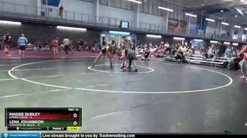140 lbs Round 6 (10 Team) - Maggie Dudley, Strong House vs Lena Johannson, Assassins WC Black