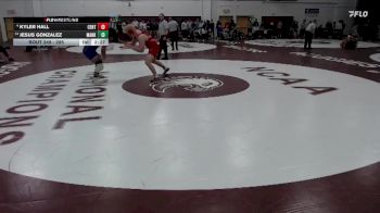 285 lbs 3rd Place Match - Kyler Hall, Central vs Jesus Gonzalez, Minnesota State Mankato