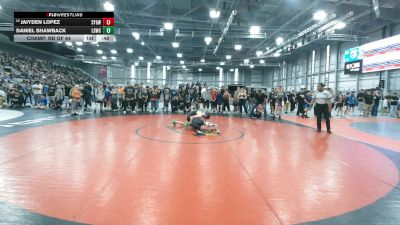 105 lbs Champ. Rd Of 64 - Jaiyden Lopez, Scrap Yard Garage Wrestling vs Daniel Shawback, Lake Stevens Wrestling Club