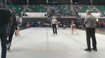 6A 132 lbs Champ. Round 1 - Jake Johnson, Buckhorn vs Jeb Wilkerson, Gardendale Hs