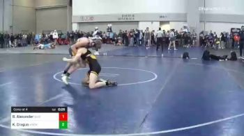 144 lbs Consi Of 4 - Brett Alexander, Bishop Kelly vs Keith Cragun, Wasatch