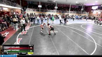 138 lbs Champ. Round 2 - Zachary Martinez, Orting vs Forrest Roylance, Othello
