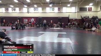 182 lbs Cons. Round 1 - Mason Allen, Clarion-Goldfield-Dows vs Brayden Peters, Waterloo East