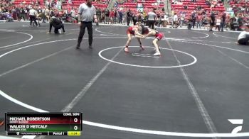 85 lbs Cons. Semi - Walker D Metcalf, Emporia Kids vs Michael Robertson, Honey Badger