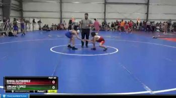 80 lbs Round 4 (6 Team) - Urijah Lopez, Team Ohio vs Emma Gutierrez, Team New Mexico