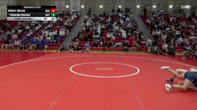 138 lbs Cons. Round 1 - Psalms Novak, Enterprise HS vs Karly Willis, Southside, Gadsden