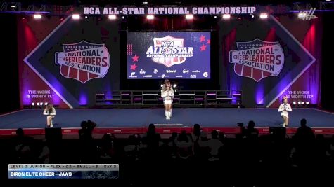 Biron Elite Cheer - Jaws [2026 L2 Junior - Flex - D2 - Small - B Day 2] 2026 NCA All-Star National Championship