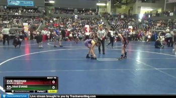 108-118 lbs Round 1 - Kaliyah Evans, BJSA vs Evie Freeman, League Of Heroes