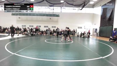 285 lbs Round Of 16 - Joseph Calandro, Branford vs Darryl O'Meally, Avon