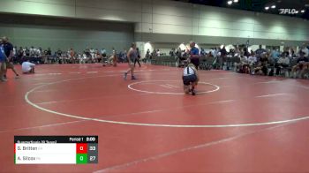 170 lbs Quarterfinals (8 Team) - Grace Britten, Beauty And Beasts vs Allie Silcox, Indiana Ice