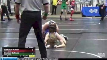 A 113 lbs Cons. Round 1 - Charles Duncan, Soddy Daisy vs Cameron Morris, White House