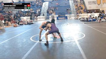 120 lbs Quarterfinals (8 Team) - Diego Alverio, Hernando vs Duane Mallory, Cocoa Beach