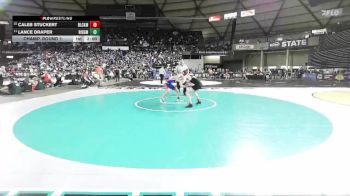 Boys 2A 138 lbs Champ. Round 1 - Lance Draper, Ridgefield vs Caleb Stuckert, Black Hills