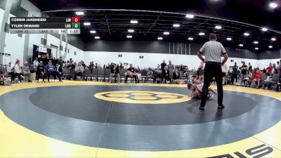 85 lbs Round 4 - Corbin Jansheski, LAW/Crass vs Tyler Demand, Lake Wrestling Club