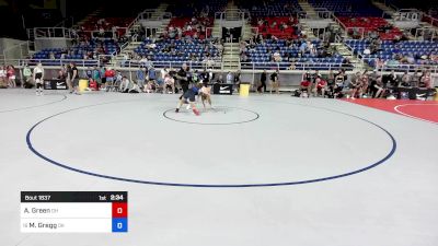 140 lbs Cons 64 #2 - Abby Green, OH vs Makaelyn Gregg, OK