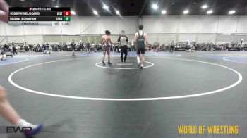 135 lbs 7th Place - Joseph Veloquio, Best Trained 14U 1 vs Elijah Schafer, Storm MS