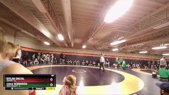 69 lbs Round 1 (4 Team) - Dylan DeCol, Uintah vs Cole Robinson, Iron County