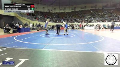 96 lbs Round Of 16 - Anna Spottedbear, Newkirk vs Charlie Turner, Stillwater Wrestling