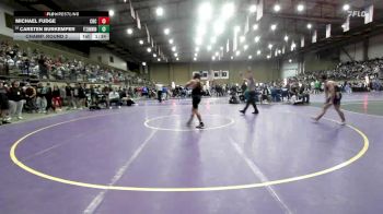132 lbs Champ. Round 2 - Michael Fudge, Christian Brothers College vs Carsten Burkemper, Ft. Zumwalt North