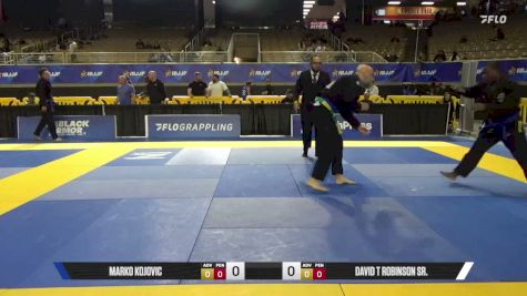 David T Robinson Sr. vs Marko Kojovic 2026 Pan Jiu Jitsu IBJJF Championship