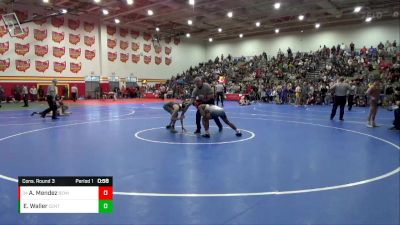 120 lbs Cons. Round 3 - Adriel Mendez, Berea-Midpark vs Ethan Waller, Centerville