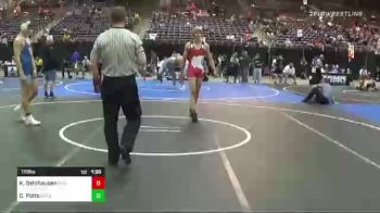 170 lbs Round Of 16 - Keegan Gehlhausen, Pinedale Pummelers vs Cannon Potts, Deschutes MC