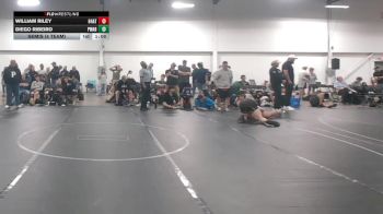 157 lbs Semis (4 Team) - William Riley, 84 Athletes vs Diego Ribeiro, Parabellum WA Black