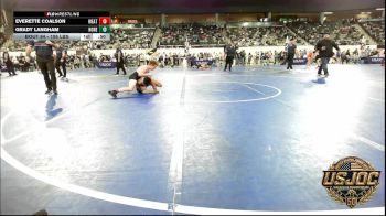 106 lbs Consi Of 8 #1 - Everette Coalson, Weatherford Youth Wrestling vs Grady Langham, Honey Badgers Wrestling Club