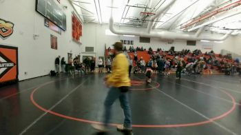 120 lbs Quarterfinal - Dylan DeBoer, Powell vs Gabriel Whiting, Rocky Mountain