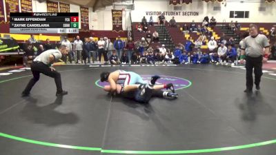 285 lbs Quarterfinal - Mark Effendian, Faith Christian Academy vs Zayne Candelaria, Sunnyside