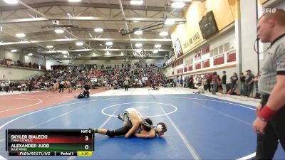 106 lbs Champ. Round 2 - Skyler Bialecki, Yuma Catholic vs Alexander Judd, Blue Ridge