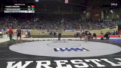 150 lbs Cons. Round 2 - Triton Moncrief, Frederick Douglass vs Kaden Hendren, Bullitt East