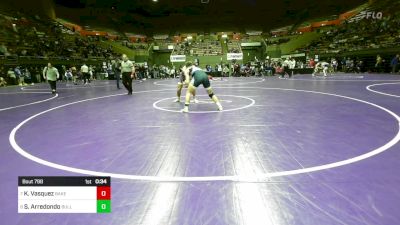 192 lbs Consi Of 4 - Kai Vasquez, Bakersfield vs Simon Arredondo, Bullard