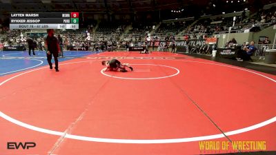 67 lbs Consi Of 8 #2 - Layten Marsh, M3 Wrestling Academy vs Rykker Jessop, Pursuit