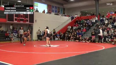 235 lbs Cons. Semi - Josie Panos, Mount Vernon vs Haiden Wolfe, Solon