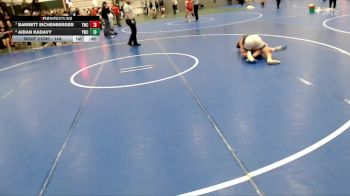 144 lbs Cons. Round 3 - Aidan Kadavy, York Wrestling Club vs Barrett Eichenberger, Torrington Wrestling Club