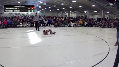 26 lbs Cons. Round 1 - Winston Krcilek, Louisville Wrestling Club vs Aavin Gurrola, Scottsbluff Wrestling Club
