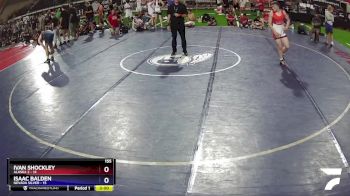 155 lbs Quarters & Wb (16 Team) - Ivan Shockley, Alaska 2 vs ISAAC BALDEN, Nevada SILVER