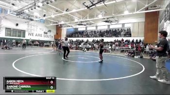 113 lbs Champ. Round 1 - Aaron Meza, St. John Bosco vs Zairone Cabrera, South Torrance