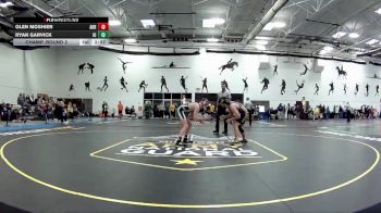 157 lbs Champ. Round 2 - Ryan Garvick, Indiana Unattached vs Olen Moshier, Adrian