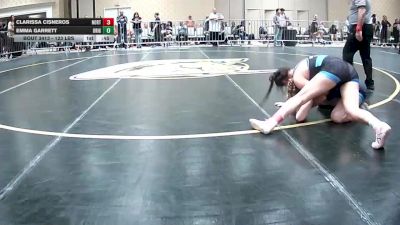 123 lbs Round Of 32 - Clarissa Cisneros, Northview vs Emma Garrett, Origin Training Center