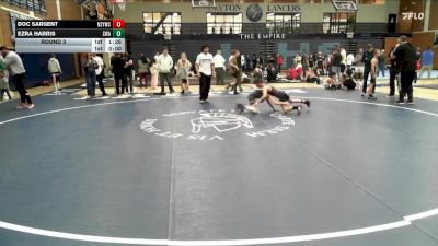 71-82 lbs Round 3 - Doc Sargent, North Summit Youth Wrestling C vs Ezra Harris, Sanderson Wrestling Academy
